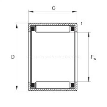 FAG   530TQO780-2   Drawn cup needle roller  with open ends - HK0205-TV Bearing Online Shoping