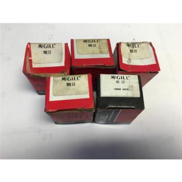 *NEW* LOT OF 5 MCGILL MI 12 BEARING