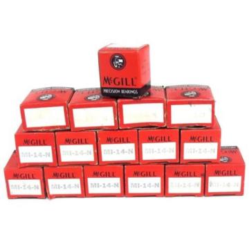 LOT OF 16 NIB McGILL MI-14-N CAGEROL PRECISION INNER BEARINGS MI14N