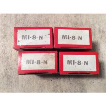 4- MCGILL  /bearings #MI-8-N,30 day warranty, free shipping lower 48!