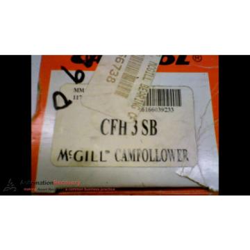 MCGILL CFH 3 SB, CAM FOLLOWER,  3.0&#034; X 1.75&#034; X 1.5&#034; DIMENSIONS, NEW #164267