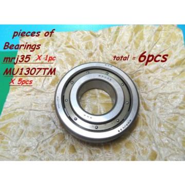 Cylindrical   1250TQO1550-1   Roller  1pc of RHP, MRJ35 &amp; 5 pieces of MU1307TM Federal M. Tapered Roller Bearings