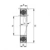 FAG   500TQO729A-1   Spindellager - HCB71901-C-2RSD-T-P4S Industrial Plain Bearings #1 small image