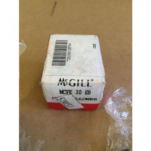 MCGILL PRECISION BEARINGS CAM FOLLOWER TRACK ROLLER BEARING MCFE 30 SB #2 image