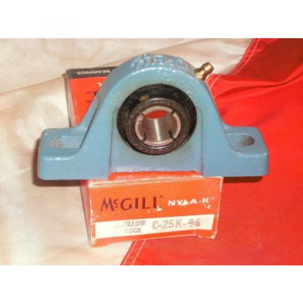 McGILL C-25-K-3/4 NYLA-K PILLOW BLOCK BEARING C25K34 #1 image